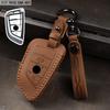 Leather Car Key Case Cover For Bmw X1 X3 X4 X5 F15 X6 F16 G30 7 Series G11 F48 F39 520 525 F30 118I 218I 320I Car Bag