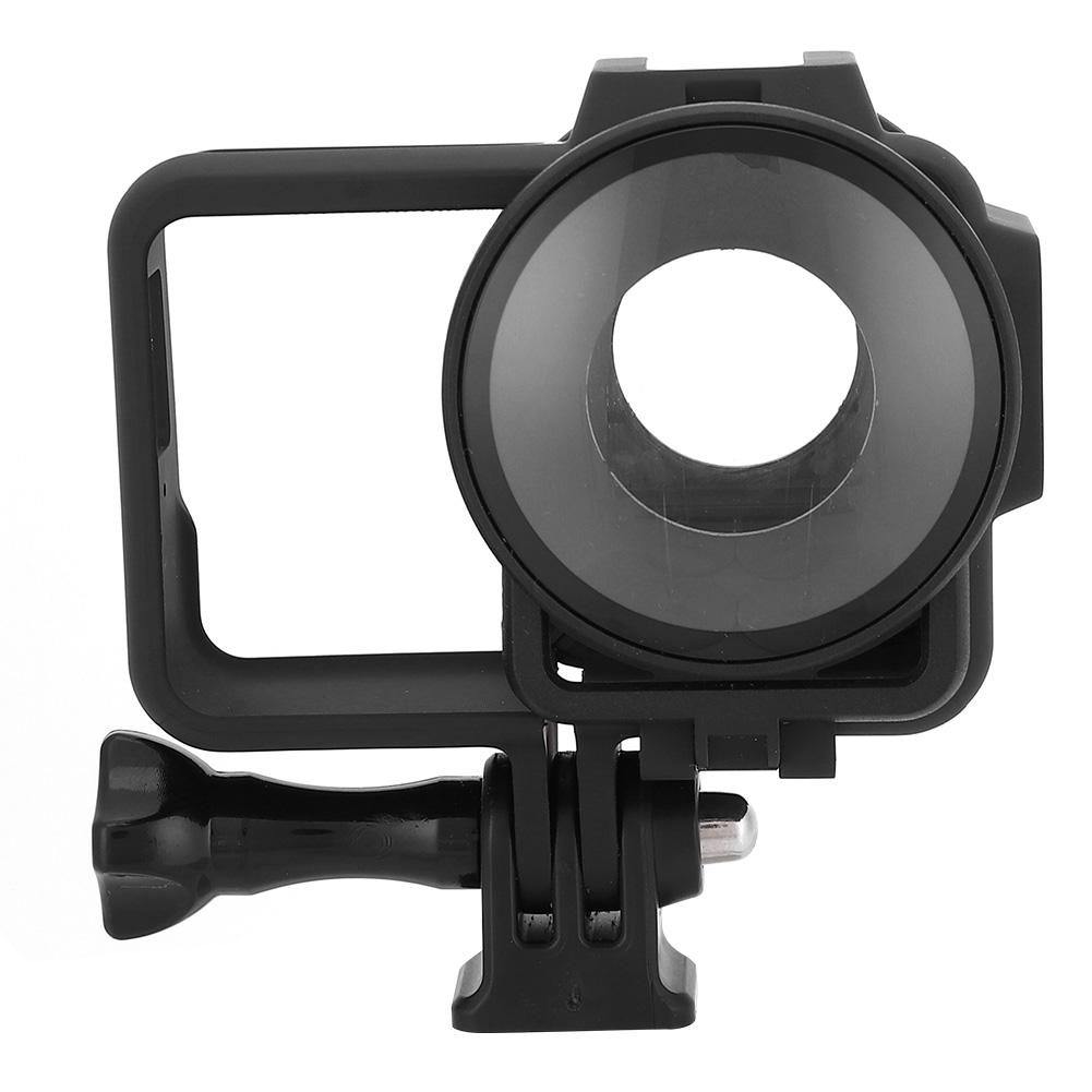 Plastic Black Waterproof Anti Vibration Extension Frame Panoramic Camera Protection Shell Kit for