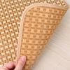 TaTanice Cooling Mat Seat Cushion, Office Rattan Mat Chair Pad, Summer Ice Silk Breathable Non-Slip Cooling Mat, Single-Sided Cornflower Seat Cushio