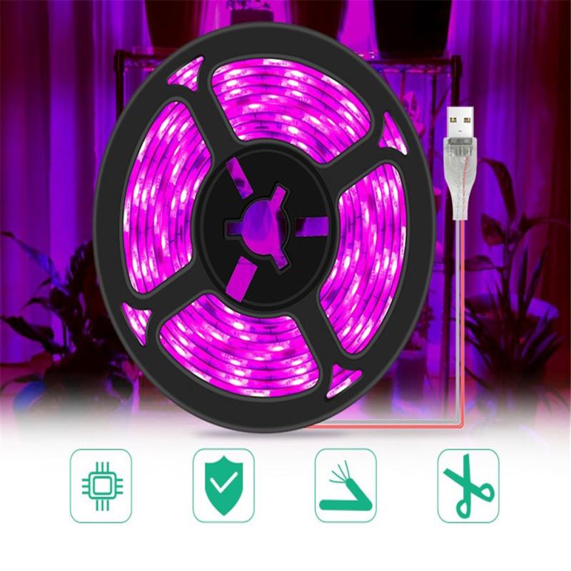 Led Plant  Growth  Light  Bar Waterproof Usb Interface Super Bright Full-spectrum Lamp For Indoor