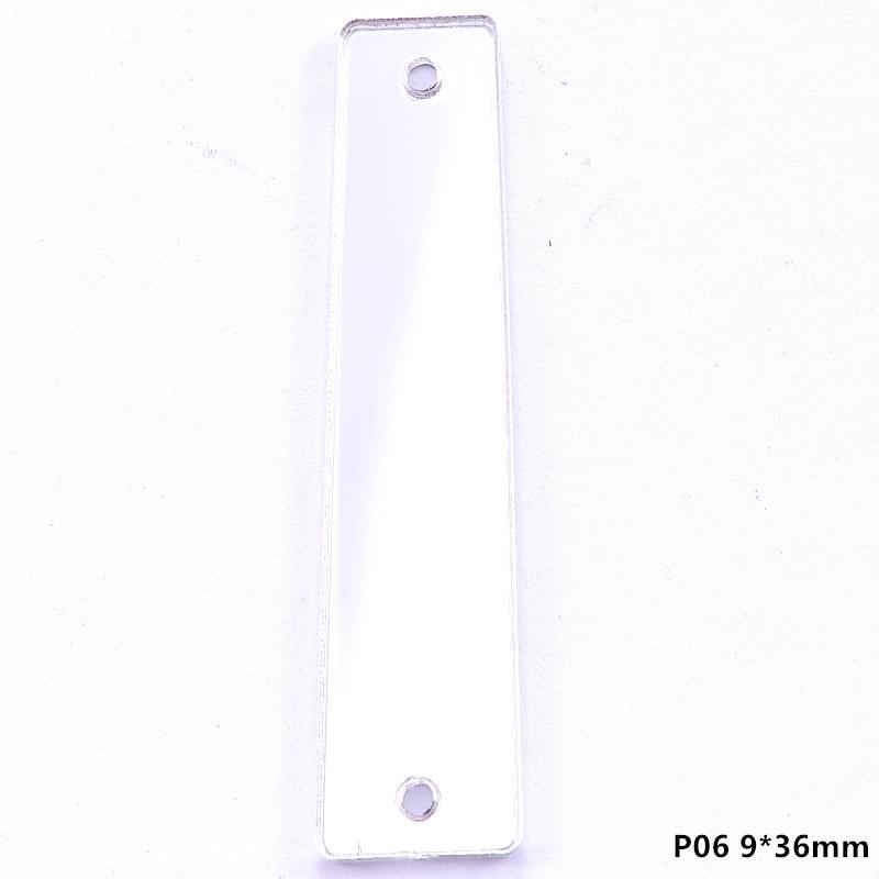 Acrylic Hand Seam Drill, Flat Bottom Special-Shaped Mirror Diy Clothing Decoration Jewelry Mirror Accessories Seam Drill