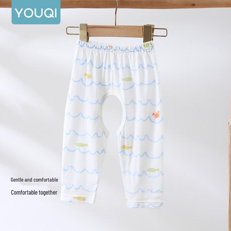 Youqi Baby Modal Cotton Summer Open-Crotch Pants