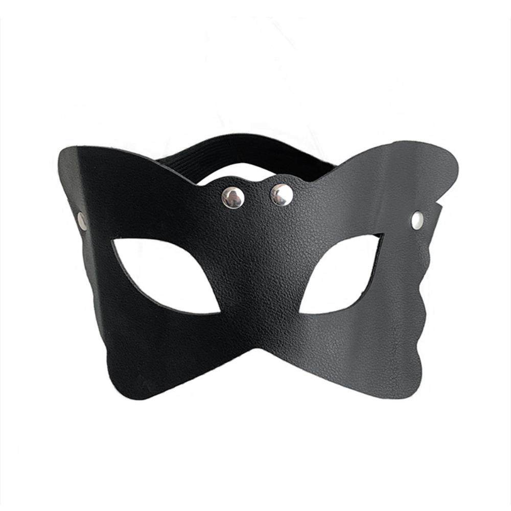 Butterfly Mask Half-face Cosplay Mask Leather Mask Fox For Cosplay Ball Women
