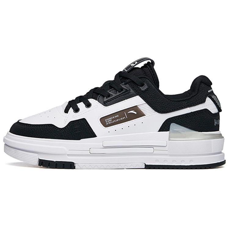 

New Anta Life Collection Low Top Skateboard Shoes Women s Black White 922138061-2 40