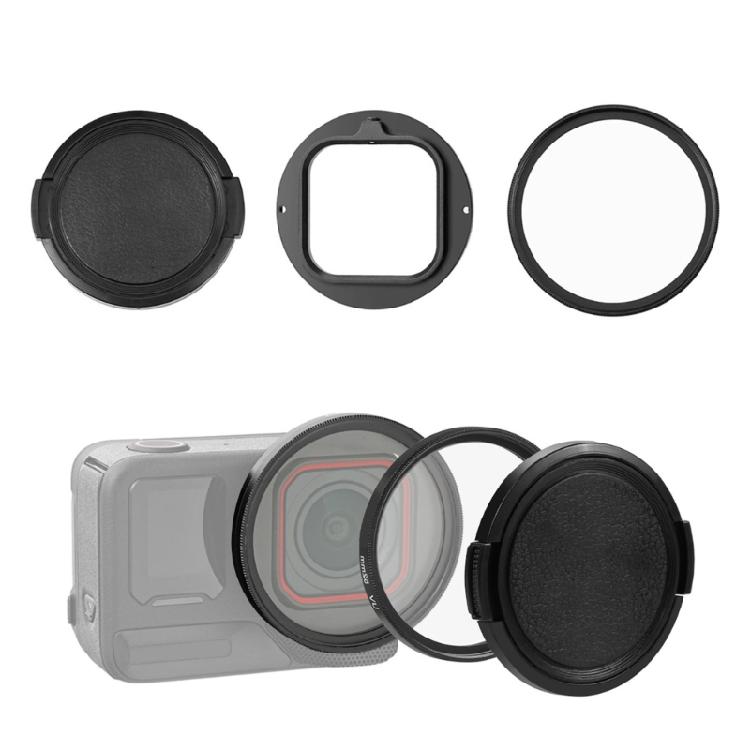 Adapter Montażowy Filtra 52mm do Kamery Akcji Akcesoria Ochronne Łatwy Montaż