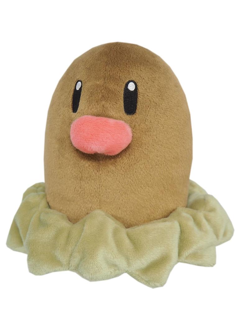 Sanei Boeki Pokémon ALL STAR KOLLEKTION Diglett W15 x D15 x Plüschtier Pokémon PP36 (S) H12,5 cm