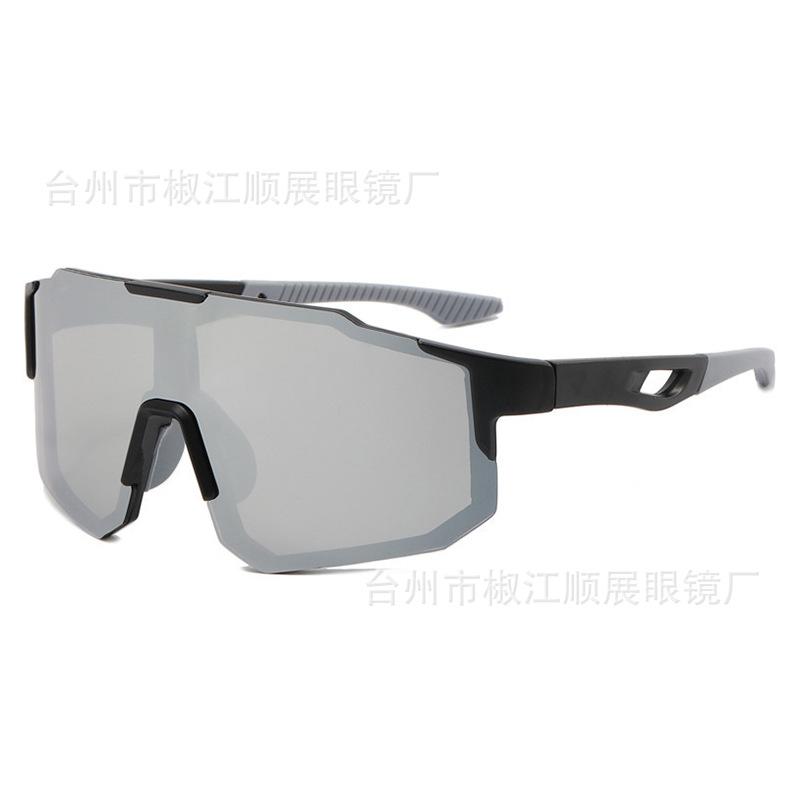 Outdoor Sports Cycling Windproof Sun Protection Sunglasses for Men and Women, European and American Style Colorful Sunglasses
