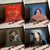 KKacey Musgraves Singer Cushion Cover Reversible Soft Durable Pillow Cover Home Car MultiScene Use for Daily Comfort