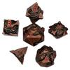 Etched Solid Octopus Dice for DND & Cthulhu RPG Tabletop Games