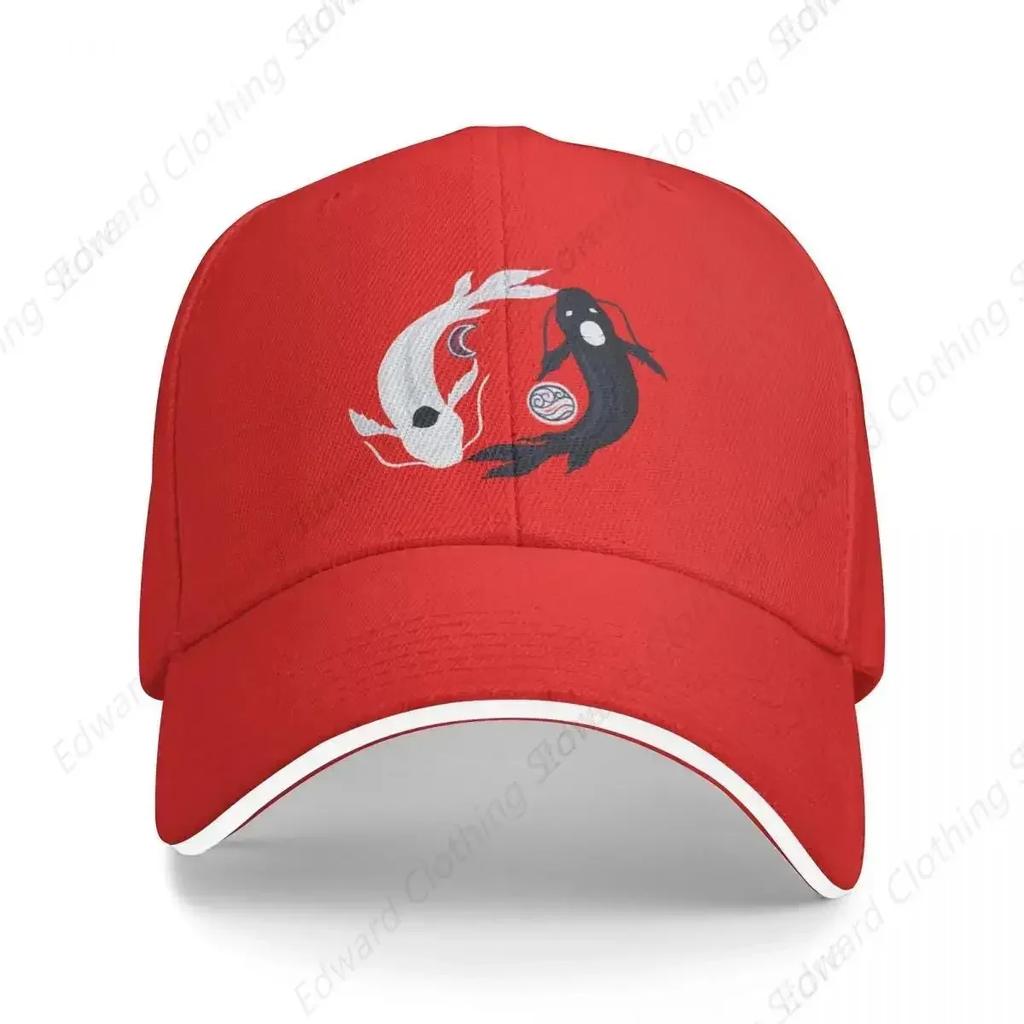 Tui and La With Water Tribe Symbols Baseball Cap Rugby Uv Protection Solar Hat Tea Hat Mens Hats Women's