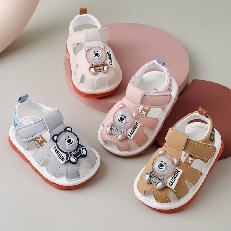 Baby Summer Called Sandals New Child Cartoon Soft Soled Shoes Casual Baby Walking Shoe Home Floor Child Walking Sandals