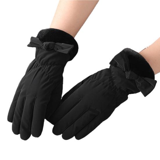 Great Lady Mittens Plush Full Fingers Outdoor Gloves