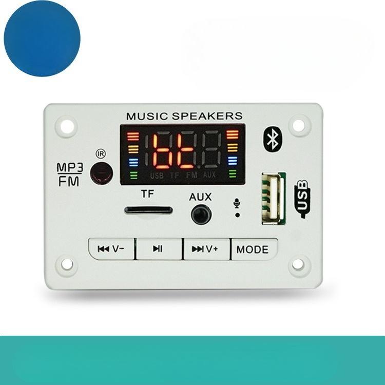 5 V 12v MP3 Decoder Decoding Board Module Bluetooth 5.0 Car USB MP3 Player WMA WAV TF Card Slot / USB / FM Remote Board Module