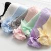 Baby Girl Bow Socks Summer Cotton Mesh Breathable Baby Knee High Socks Bowknot Kids Long Socks
