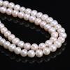 1String, Natural Freshwater Potato Shape Pearl, 7-8mm Loose Spacer Pearl Beads for Jewelry Making DIY Holiday Gift, Women's Crafts, 36cm
