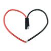 DIY 10AWG 30CM SAE Single Ended Extension Cable DC Power Automotive Extension Cable Solar Panel Battery SAE Plug