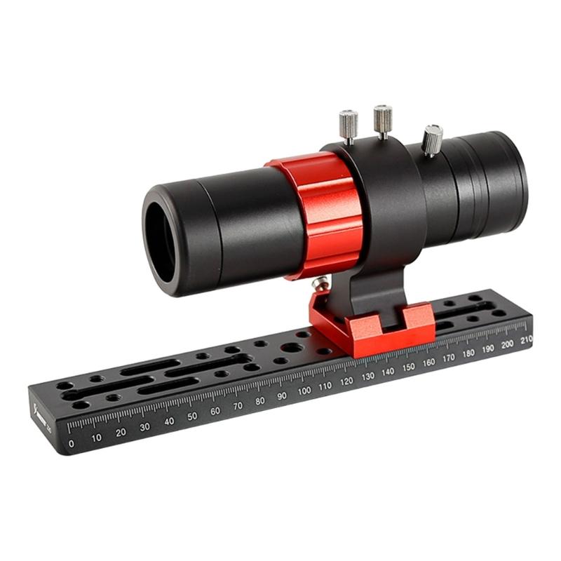 Redness And Black Anodized Crosses Dovetails Saddles For Telescopes With Quick Release Rail System