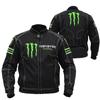 Four Season Universal Cycling Suit Men's Motorcycle Racing Windproof Fall Proof Knight Jacket Black