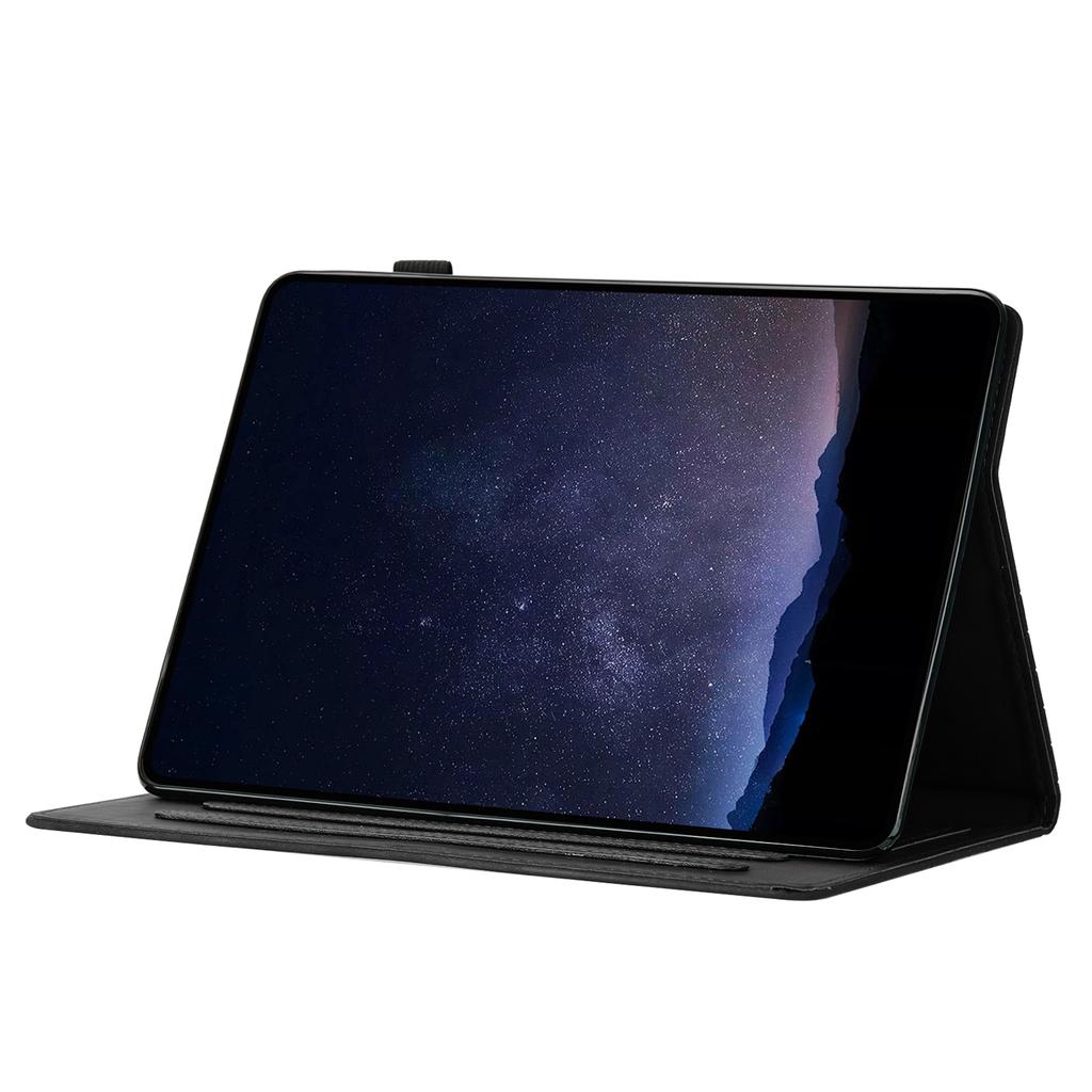 For Lenovo Tab P11 Case Honeycomb Printed Leather Tablet Cover with Card Slot