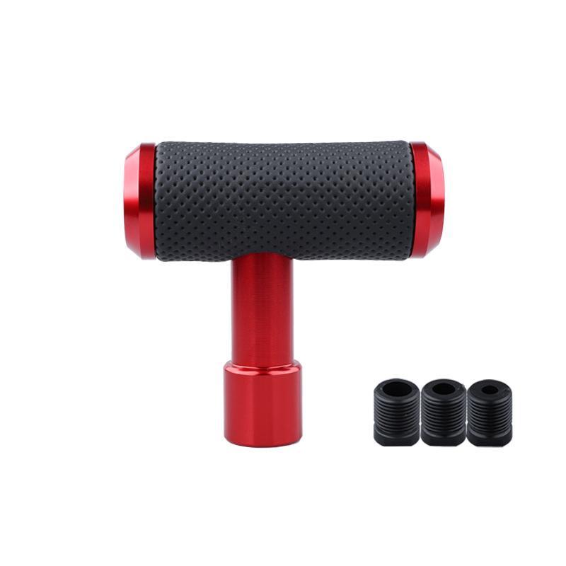 Gear Shift Knob Aircraft Joystick T-Handle Hammer Fit For At Mt Car Shifter Lever Handle Aluminum Alloy Car Accessories