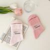 5 Pairs of Women's New Soft Loose Mouth Month Son All Match Pure Color Cotton Socks