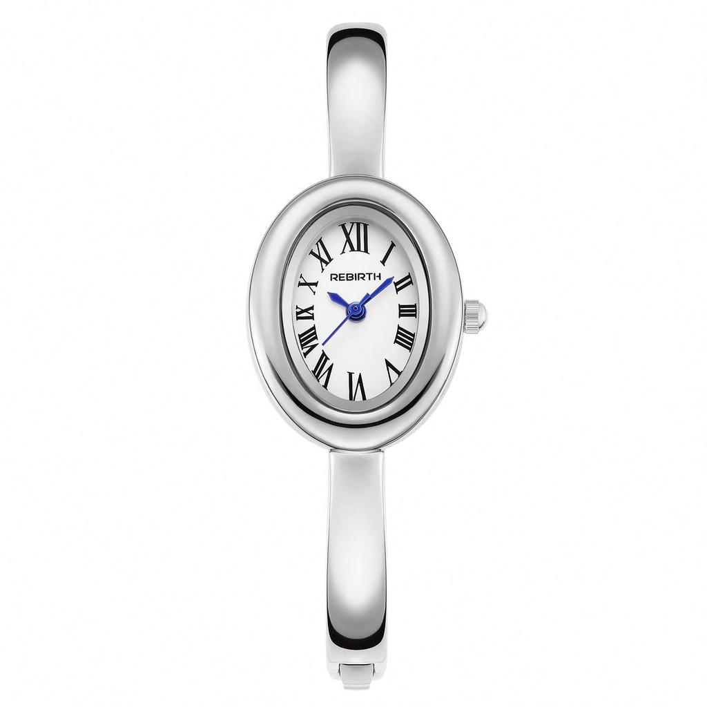 Casual and Versatile Bracelet Style, Simple and Fashionable Women's Watch with Roman Scale Display