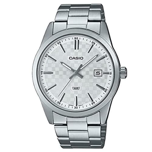 

Casio Analog White Dial Men s Watch - MTP-VD03D-7AUDF White, White