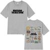 Noah Kahan The Great Divide Tour Grafisch T-shirt Mannen Vrouwen Hip-hop Y2K Shirt Zomer Los Katoenen Tops Streetwear