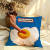 Art TToiletPaperS cushion cover Soft Smooth Pillow Case Hidden Zipper Washable Decorative Couch Office Gift