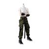 MKFDCYOKOFC 16 Scale Costume, Female Tactical Suit, Special Operations Suit, Cargo Pants (Body, Head, Shoes, Etc. Not Included), White
