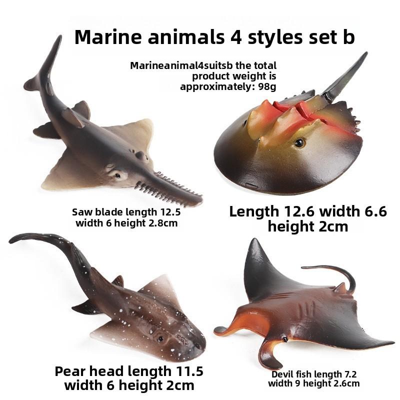 Horse Figures Animal Set With Farm And Marine Animals For Kids Learning And Play