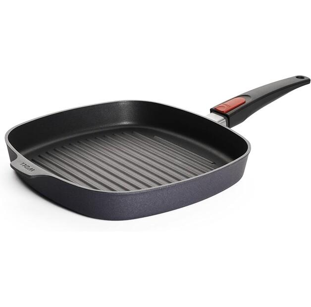 

Сковорода для стейков Woll Diamond Lite 28×28 см со съемной ручкой (1628-1DPS)