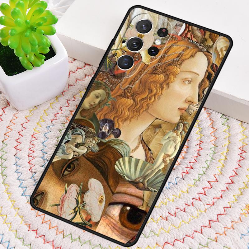 Sandro botticelli Renaissance art Phone Case For Samsung Galaxy note 10 pro S26 S25 S24 S23 S22 Ultra Plus S21 FE S20 Cover