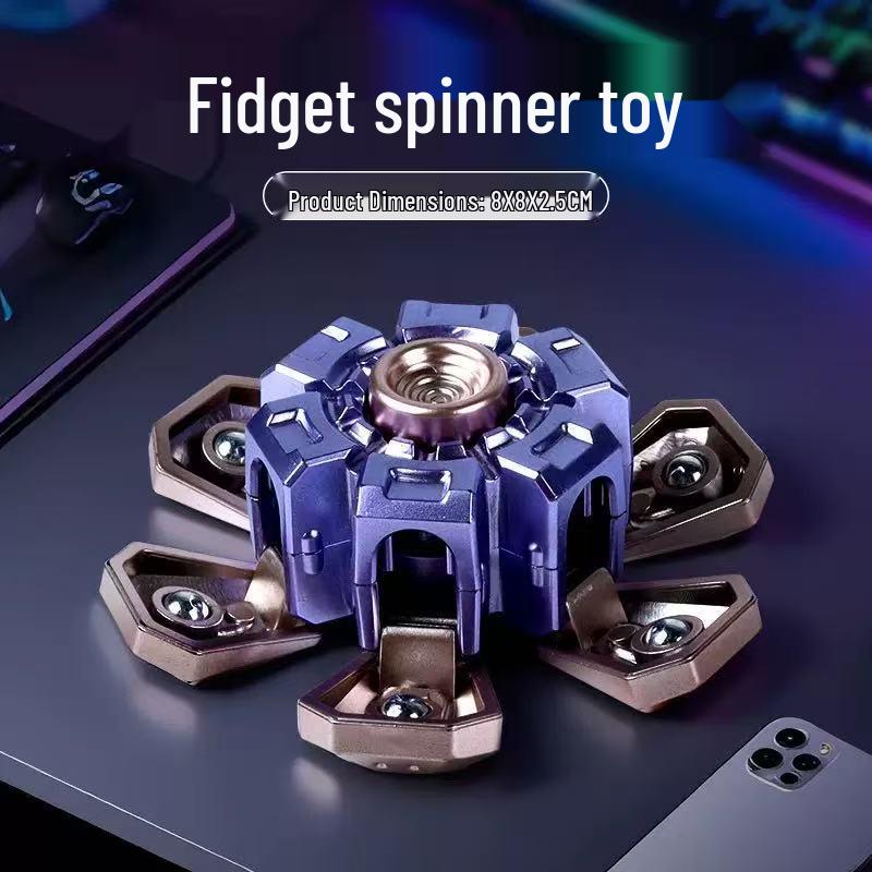 Transforming Mecha Gyroscope: Innovative Decompression Toy with Exploding Armor and Mechanical Features