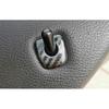 For BMW X5 E70 2008-2013 Carbon Fiber Steel Inner Door Lock Down Bolt Ring Trim