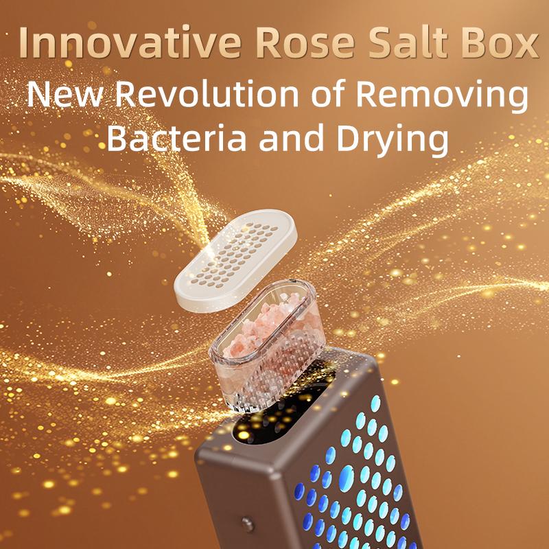 Six Arm Shoe Dryer Foldable Electric Shoe and Boot Dryer Timing Control Household Shoe Warmer Portable Heater For Socks Boots