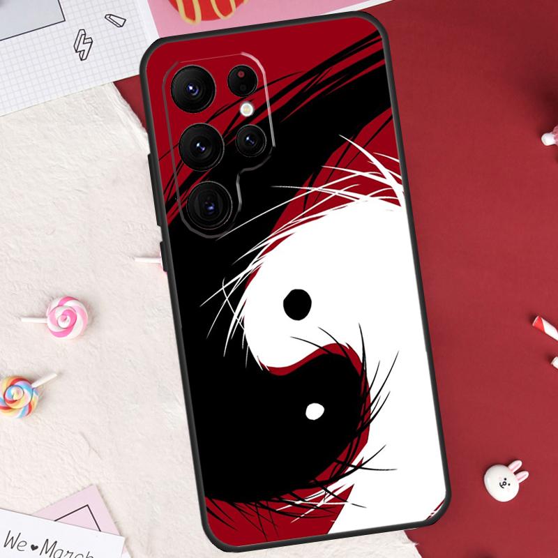Eight Diagrams Taiji Yin Yang Case For Samsung Galaxy S25 FE S23 FE S20 S21 S22 S24 S25 S26 Ultra S10 S25 Plus Cover Shell