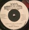 7inch Record RUDDY THOMAS  Cant You See Im In Love NONE Taxi Jamaica Reggae Ska  Dub Used
