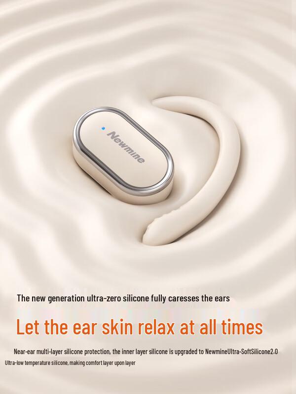 Newmine LY12 True Wireless Open-Ear Bluetooth Noise-Cancelling Sports Earbuds