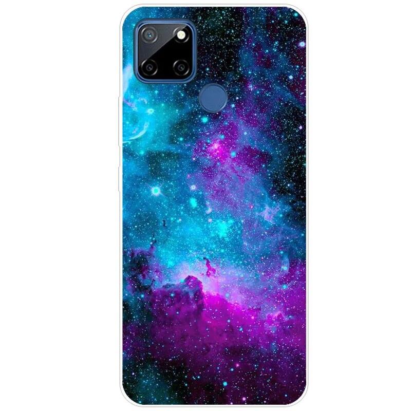 Чехол для Realme 7i RMX2193, 6,5 дюйма, силиконовый мягкий чехол из ТПУ для OPPO Realme C12, чехол для телефона, задняя крышка Realme7i RMX2103, Fundas