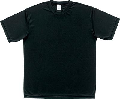 CB231323 T-shirt de basket à manches courtes anti-transpiration rapide UV L, Absorbant, Séchage, Protection, Transparent, Homme, Noir,