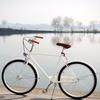Vintage Light Bike Front Head Lamp Super Bright LED Bike Lamp with Visor