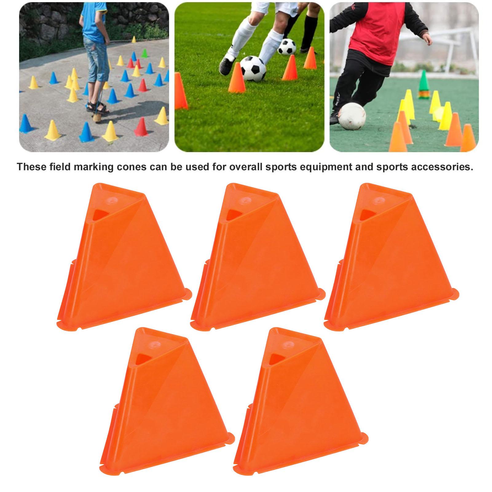 5pcs Football Barrier Training Cones   Skate Marker Training Road Cones Roller