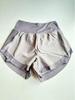Pantaloncini da Corsa Traspiranti a Vita Alta da Donna con Controllo Pancia