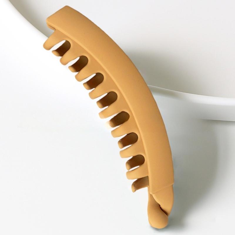 Neue Farbe Pan Haar Banane Clip Licht Luxus Stein High-End-Mode Pferdeschwanz Clip Haarschmuck Haarnadel