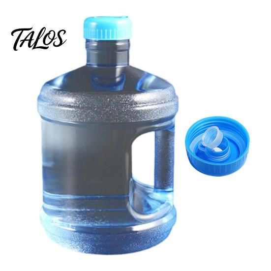 Caraffa Contenitore Acqua in Plastica Riutilizzabile con Manico e Tappo, Erogatori di Grande Capacità, per Erogatore Bottiglia Trasparente per Alimenti Casa Ufficio