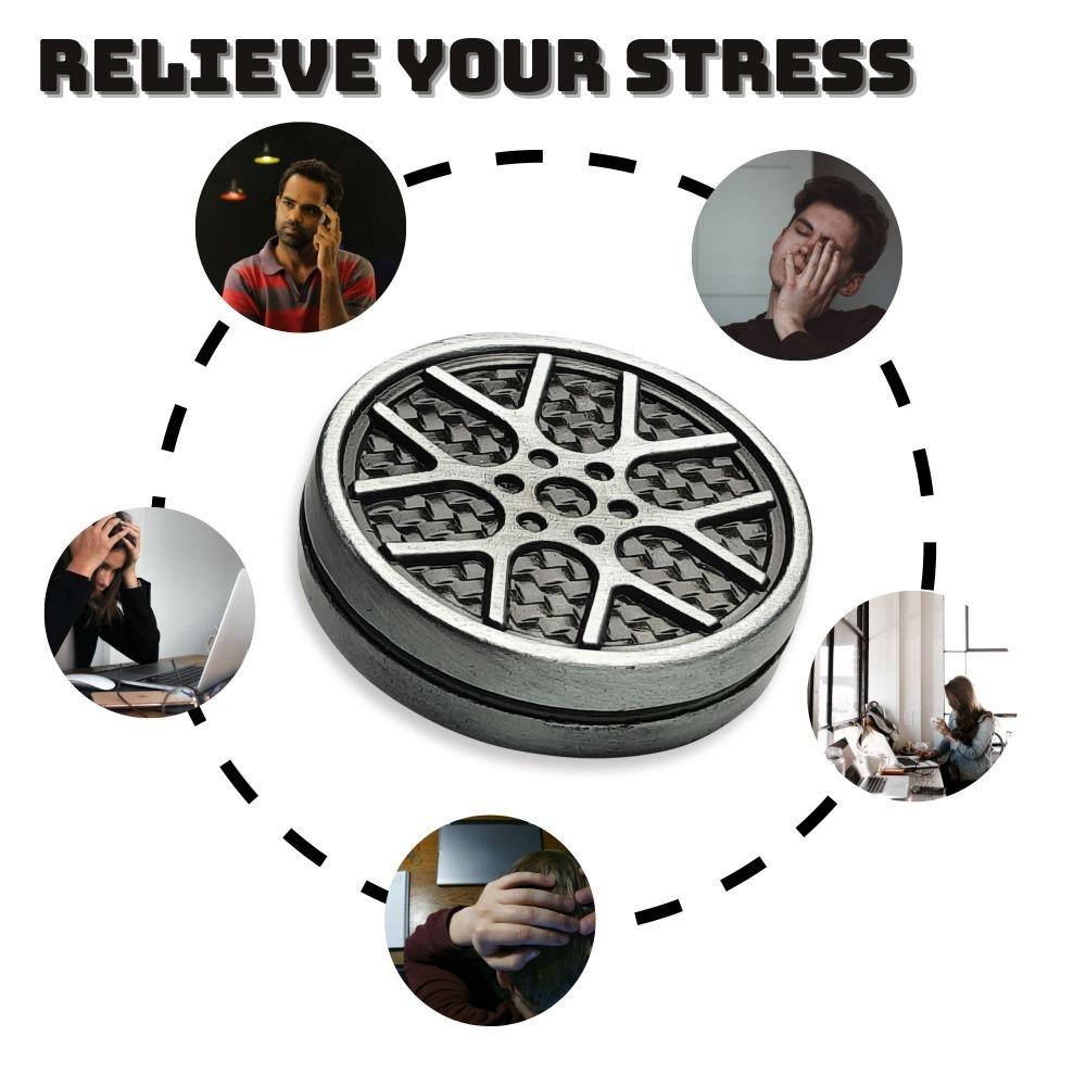 EDC Metal Magnetic Fidget Slider Toys Adults Stress Anxiety Relief Toys Hand Spinner for Autism Sensory Stress Relief Toys Gifts