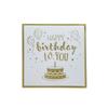 Musical and Light Happy Birthday Card Hollow Paper Carving Led Birthday Cake Postcards Cartoon Patterned Effect