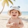 Bear Ear Infant Mesh Hat Cartoon Toddler Bucket Hat Adorable Children Fisherman Hat  Spring Summer