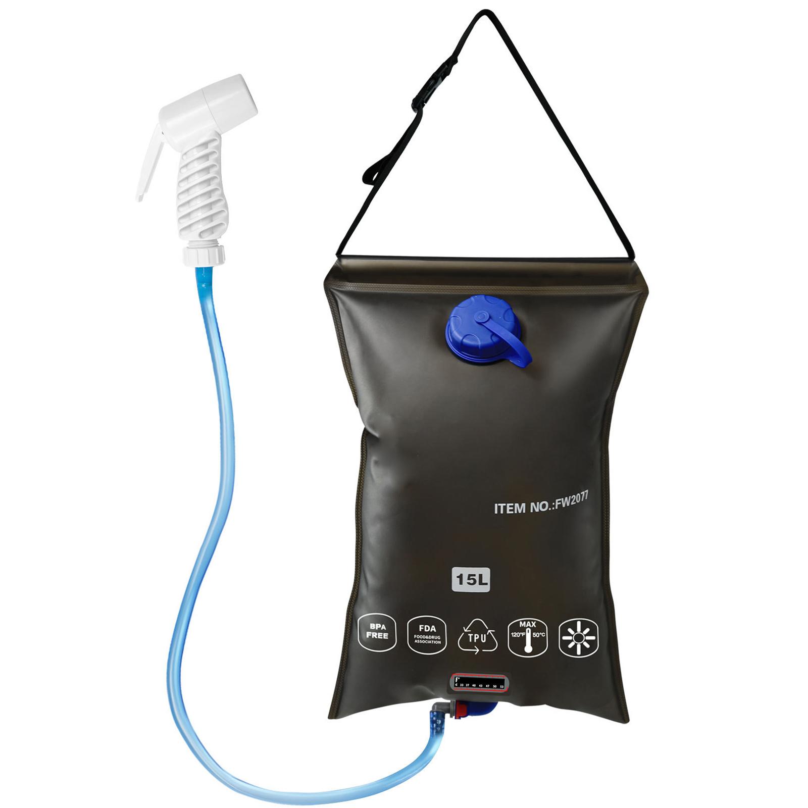 

15л мешок для воды складной контейнер для воды портативный походный мешок для душа мешок для воды для использования на открытом воздухе